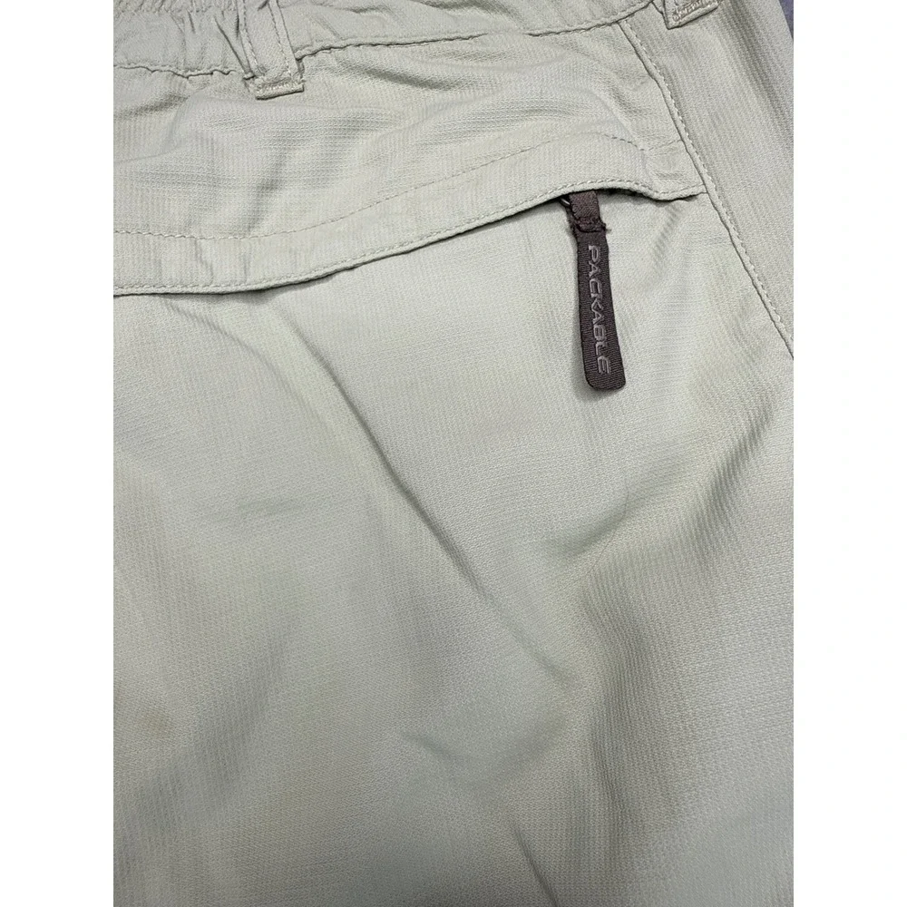 Columbia Pants Women 10 Sage Green‎ Hiking Cargo Outdoor Lightweight